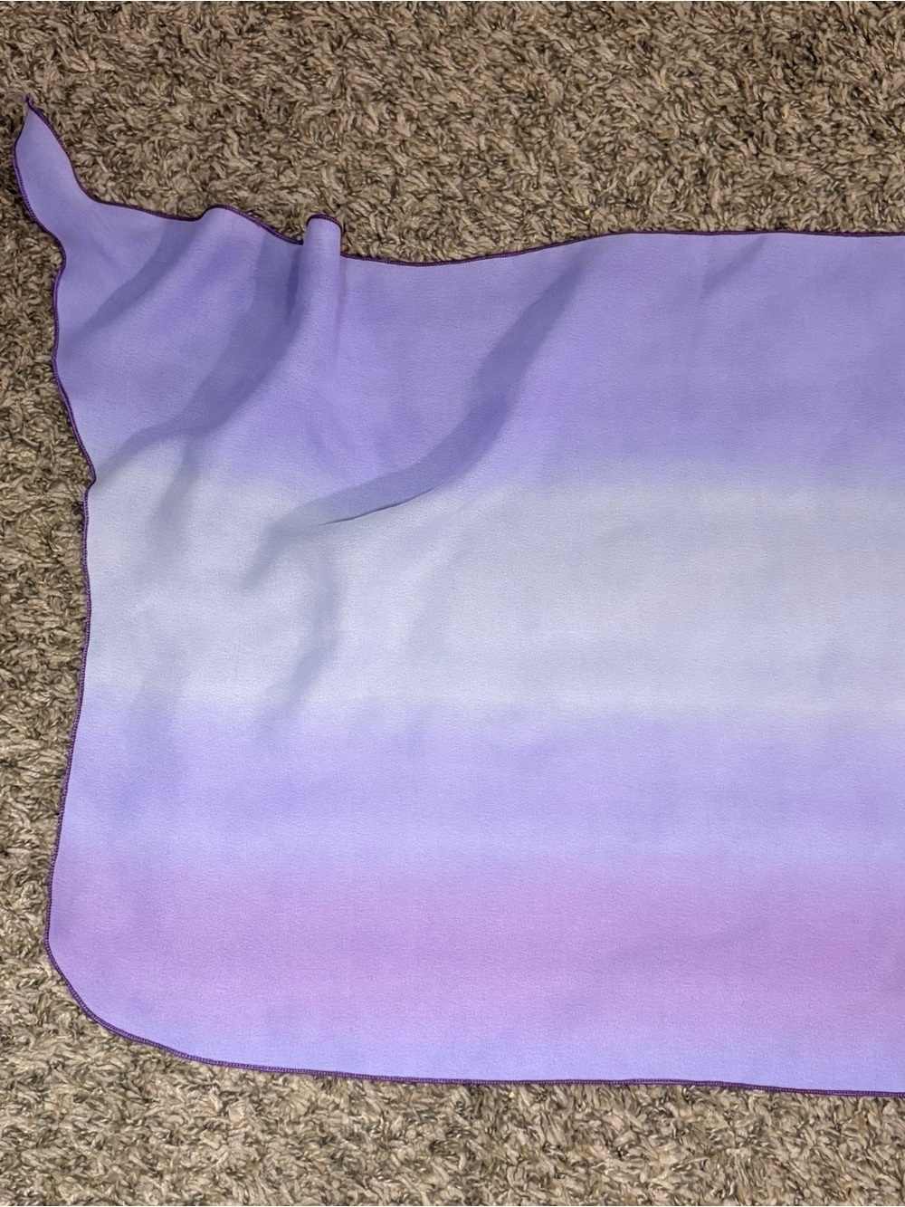 Purple Ombre Women's Swim Sarong Wrap - Picture 2 of 4
